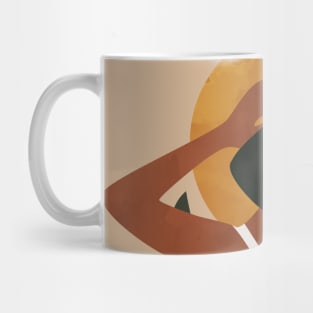 Indian Woman, Modern Boho Art Mug